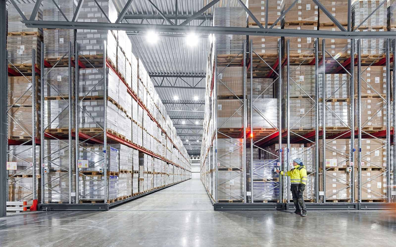 Se våre kundecase med mobile pallereoler.