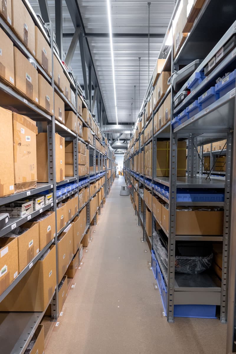 400 m2 frittstående mesaninsystem