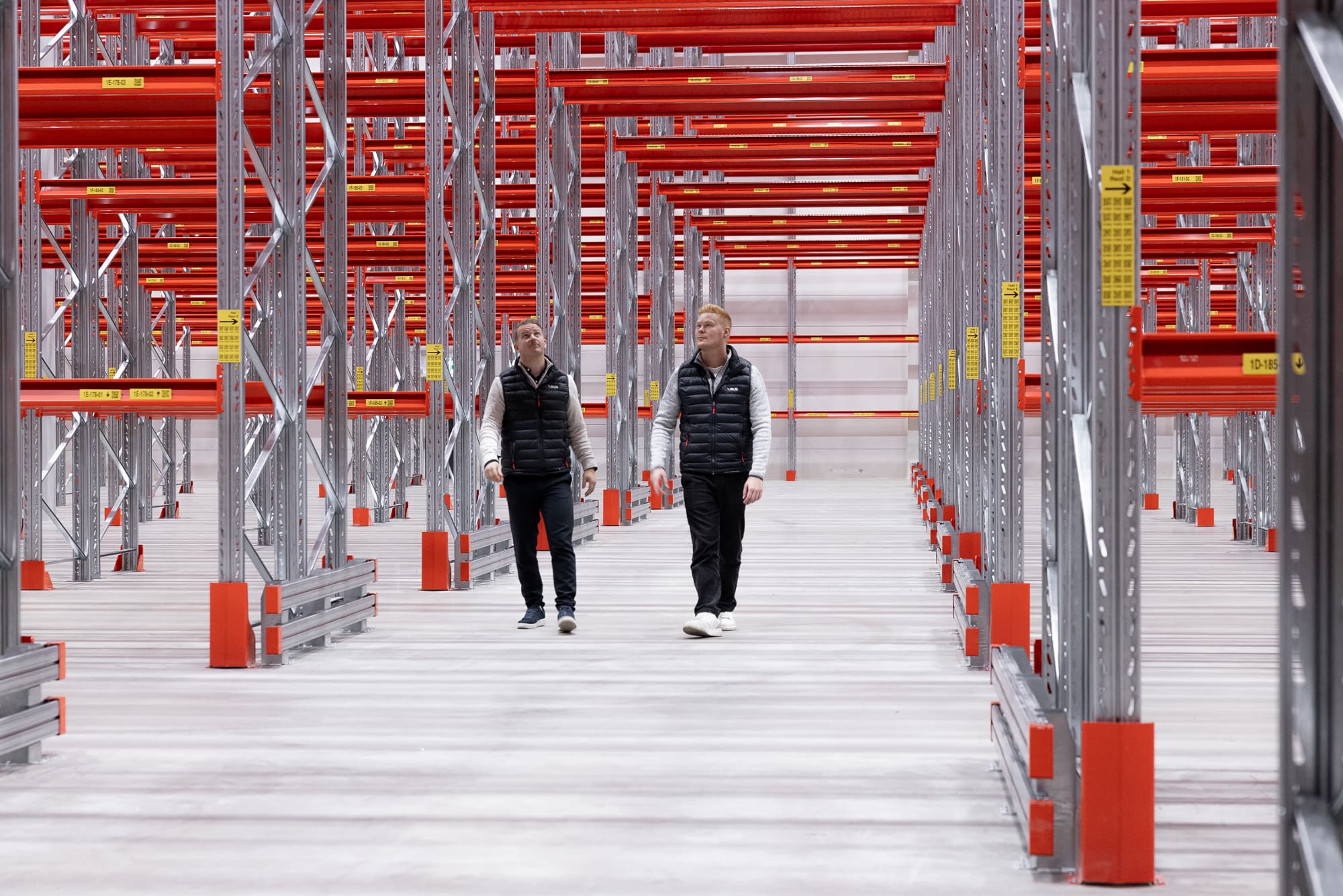 Rask levering av 36 000 palleplasser