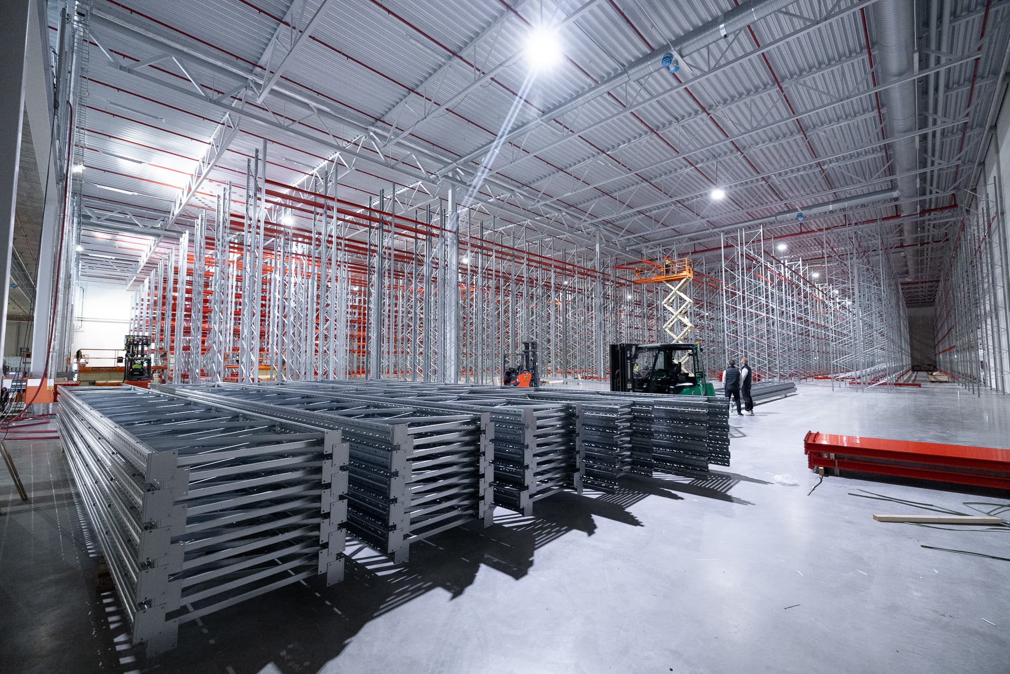 18 000 palleplasser – produsert og montert på rekordtid